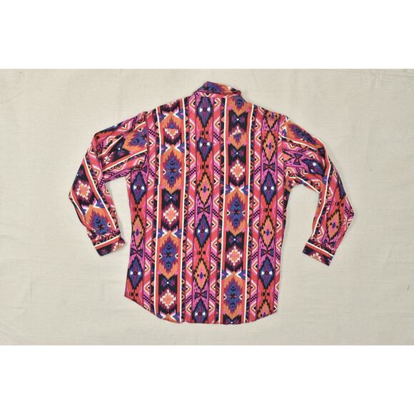 Wrangler Cowboy Cut X-Long Tails Western Button-Up Shirt Regular Size 16.5-34 - Picture 8 of 8